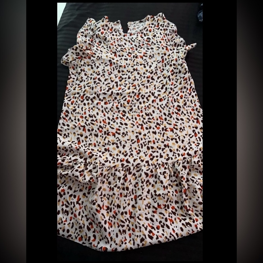 Women's leopard print dress - Picture 2 of 4
